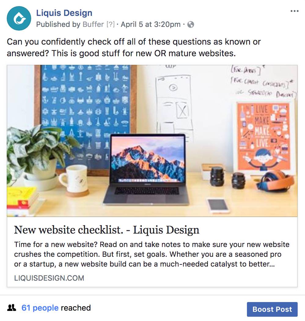 facebook ad example